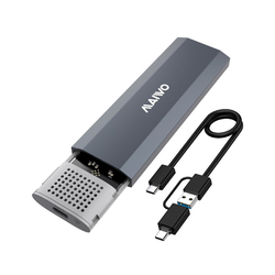 MAIWO USB 3.2 Tip-C Kućište za M.2 PCIe NVMe SSD, aluminium, bez alata, K1689P