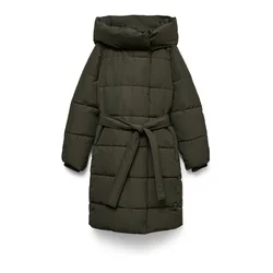 VERO MODA Zimski plašč jelka