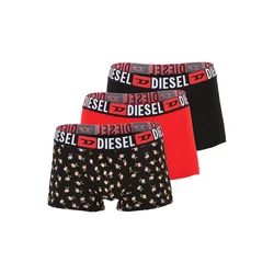 DIESEL Boksarice rdeča/črna/bela