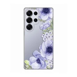 Maska za telefon Silikonska Print Skin za Samsung S938B Galaxy S25 Ultra Blue Roses