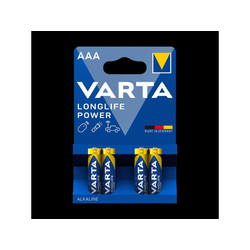 Varta Longlife Power alkalna baterija LR03 4/1