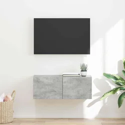 TV zidni ormar Beton 78,5 x 31 x 29,5 cm Konstruirano drvo