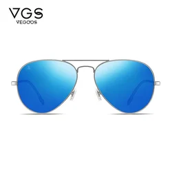 Vegoos Unisex naočare za sunce, Sivo-plave