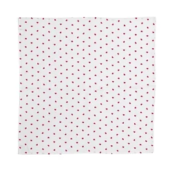Stefan Set pelena za bebe Srce, 80x80 cm, 2 komada