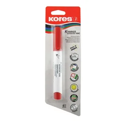 Kores white board marker XW1 ok.vrh, crveni #7-K20837