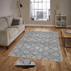 Conceptum Hypnose Tepih Eexfab1195, Pravougaoni, 120x180 cm, Sivi
