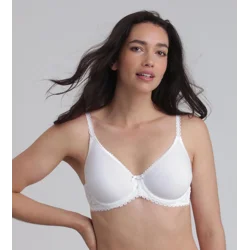 PLAYTEX UNDERWIRE PADDED BRA - Womens bra with underwire - white