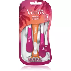 Gillette Ženski brijač Venus Smooth 3 Miami, 3 komada