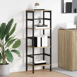 Polica Sonoma hrast 40 x 29,5 x 115 cm Konstruirano drvo