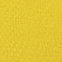3-dijelni set sofa s jastucima svjetložuti od tkanine