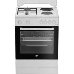 Beko Kombinovani šporet FBS64010WD, 2 ringle, 2 gorionika, 75l, Beli
