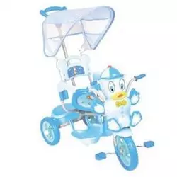Capriolo tricikl sa drškom i suncobranom plavi ( 290064 )