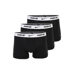 NIKE Underwear Boksarice siva/črna/bela