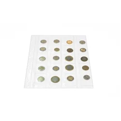 Mapa pvc za kovance a4 20-delna