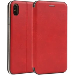 MCLF11-SAMSUNG A53 5G Futrola Leather FLIP 249 43383, Crvena