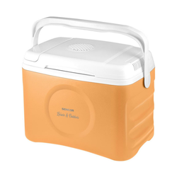 Sencor - Hladilna torba za avtomobil 22 l 45W/12V oranžna/bela