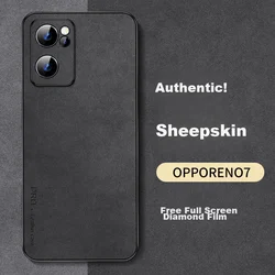 Shangsu Maska za mobilni telefon OPPO Reno7, Crna