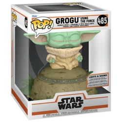 Funko Pop Deluxe Star Wars The Mandalorian Grogu Using the Force
