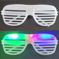LED očala -GLOW PARTY - Bela