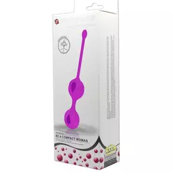Vaginalne kuglice Pretty Love Kegel Tighten Up II, 16.3cm, Ljubičaste