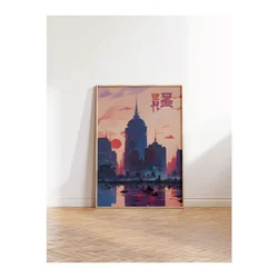 Dekorativna slika u okviru 30 x 40 cm