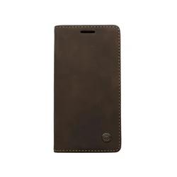 Maska za telefon LEATHER RETRO FLIP za Iphone 12 Pro Max (6.7), Tamnobraon