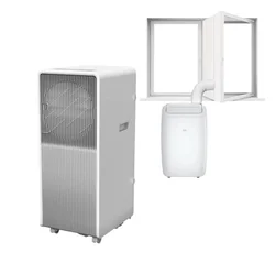 Beko Pokretna klima BP409C, 8871 BTU, Bela+Kit za prozor za odvod za prenosive klime