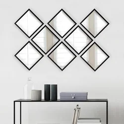 Wallity Set ogledala SETAYNA_037, 24x24cm