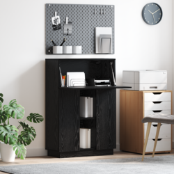Stol Crni hrast 71.5 x 31.5 x 106.5 cm Konstruirano drvo