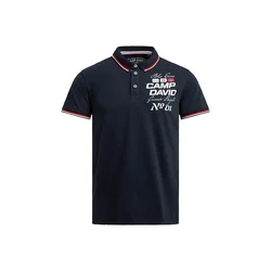 CAMP DAVID Majica marine / rdeča / bela