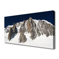tulup.si Slika na platnu Snowy mountain peaks 120x60 cm
