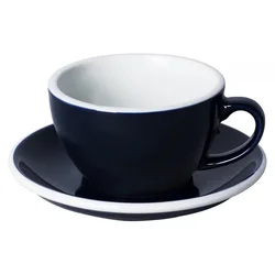 Loveramics Egg - Cappuccino 250 ml Cup and Saucer - Denim