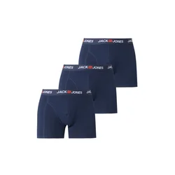 JACK & JONES Boksarice JACCORP mornarska/rdeča/bela