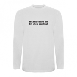 T-shirt LS 18.250 days old