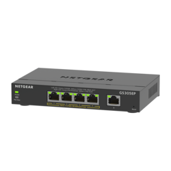 NETGEAR 5PT GE PLUS SWCH W/ POE