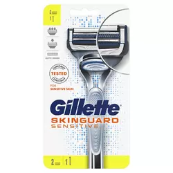 Gillette skinguard sensitive brjiač +2 dopune