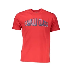 CAVALLI CLASS Muška majica QXT60B-JD060_ROSSO_02000, Crvena