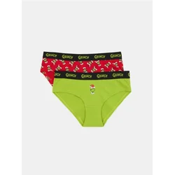 Sinsay - Hipster gaćice 2 pakovanja Grinch - šareno