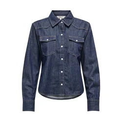 ONLY Bluza ONLCharlize temno modra