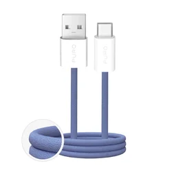 shumee Fabrik 2.0 10W 1,5 m pleten USB-A - USB-C kabel - moder