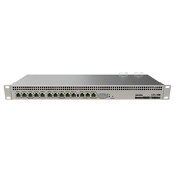 MikroTik RB1100AHx4 Rackmount Gigabit Router, 13x RJ-45, PoE