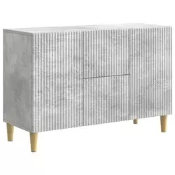 Kreveta Betonska siva 89 x 34,5 x 60 cm Konstruirano drvo