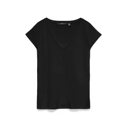 Vero Moda Ženska majica Filli, Crna