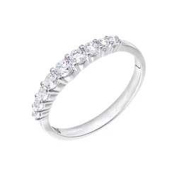 DIAMANT LETERNEL Prstan srebrna