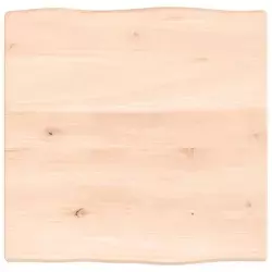 Stolna ploča 40x40x2 cm netretirana hrastovina sa živim rubom