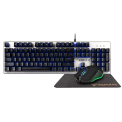 Tastatura + miš + podloga Gamdias Hermes E1C