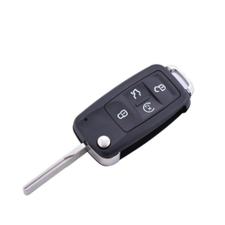 CAR 888 ACCESSORIES Kućište oklop ključa 2 dugmeta za Audi crno