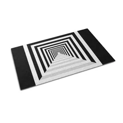 tulup.si Predpražnik 3D geometrijski predor 90x60 cm