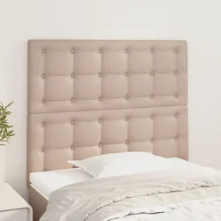 Uzglavlje Cappuccino 80x5x118/128 cm Imitacija kože