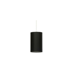 Sollux SL.0742 - Luster na sajli OTTO 1xE27/60W/230V, prečnik 15 cm, crna